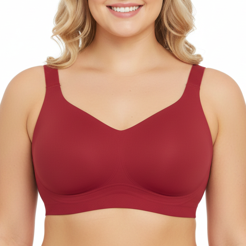 Seamless And Wireless Full Coverage Push Up Bra For Women