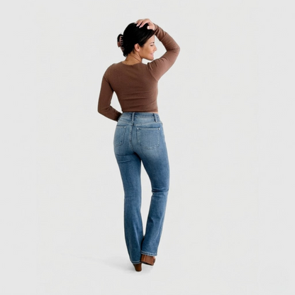 ⏰Last day sale 49% OFF🔥 Holy Grail Tummy Control Bootcut Jeans